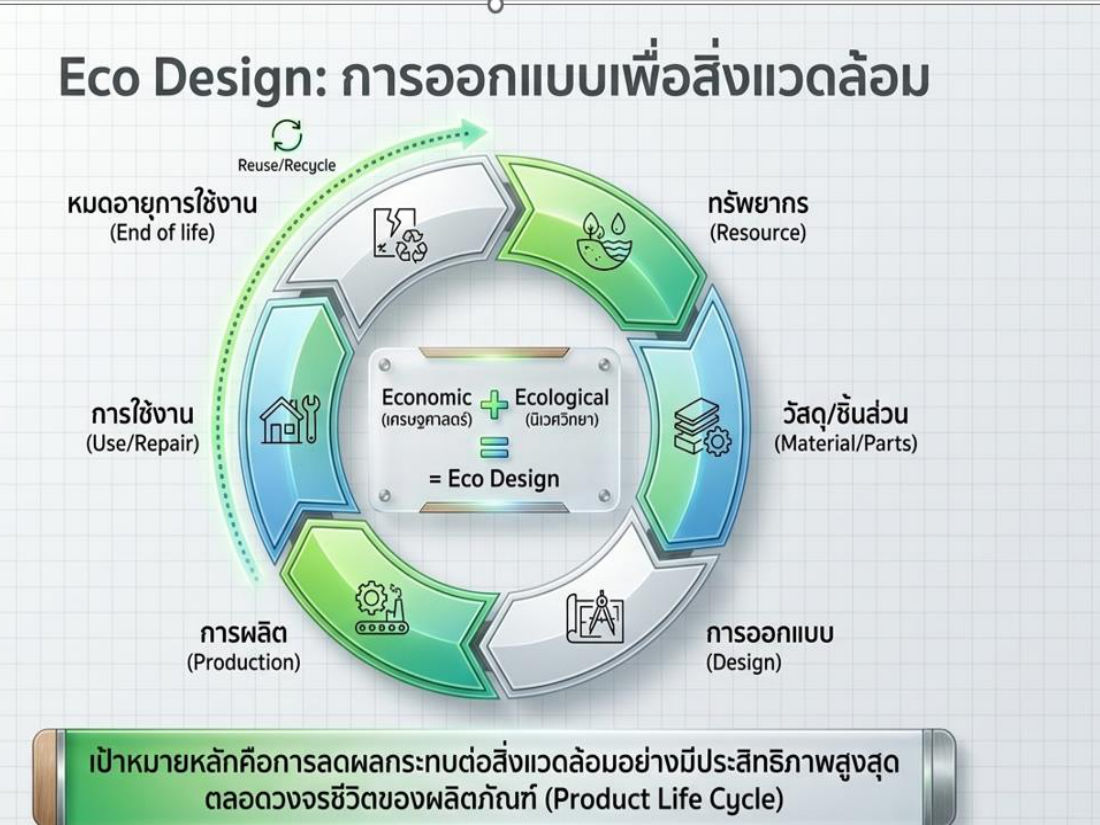 Eco Design — วงจรชีวิตผลิตภัณฑ์